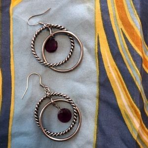 Lia Sophia Hoop Earrings